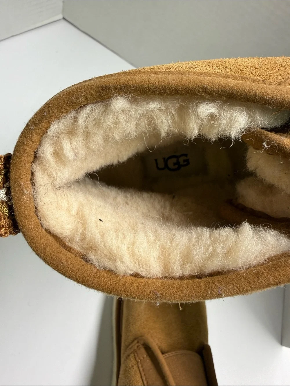 UGG Men's Chestnut Neumel flex Suede Ankle Boots size 7 slip on 1106995 new